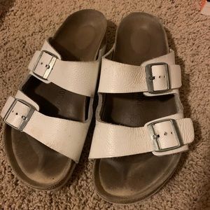 White Birkenstocks